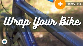 DIY How to Wrap Your Bicycle [upl. by Nauqel437]