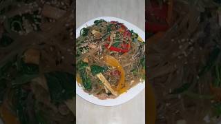 Glass noodles cooking food gardening nature shorts southkorea asia [upl. by Navad68]