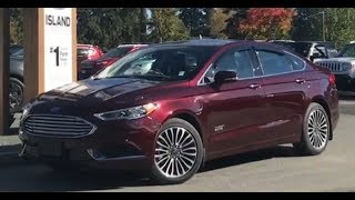 2018 Ford Fusion Energi SE Review Island Ford [upl. by Bond]