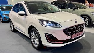 Ford Kuga Vignale 2022  FIRST LOOK amp visual REVIEW exterior interior PRICE [upl. by Ramunni]