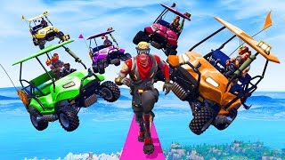 EXTREME CARS vs RUNNERS  Fortnite Battle Royale [upl. by Lawler367]