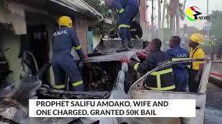 Prophet Amoako wife and one charged granted GHC 50K bail [upl. by Acilef882]