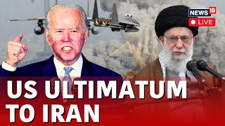 US Threatens Iran With Retaliatory Strikes Amid Israel Vs Hamas Conflict  US Iran News LIVE N18L [upl. by Latty738]