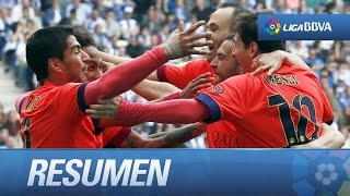 Resumen de RCD Espanyol 02 FC Barcelona [upl. by Laina]