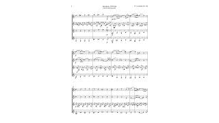 Lacrymosa by Mozart for French Horn Quartet  SHEET MUSIC [upl. by Madeleine65]