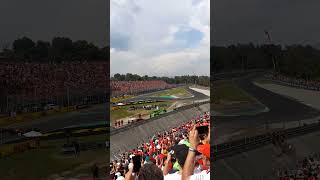 2024 Italian GP start  6C grandstand [upl. by Lleumas]