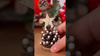 Christmas Decor with Pine Cones christmas decor pinecones diy [upl. by Azrim]