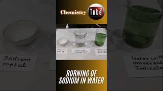 Proof  Sodium  water  NaOH  H2 [upl. by Eyram]