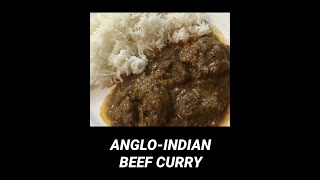 ANGLOINDIAN BEEF CURRY  ANGLOINDIAN MEAT BEEF CURRY  HOW TO MAKE A SIMPLE MEAT CURRY [upl. by Freberg]