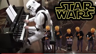 Stormtrooper plays Cantina Band music on piano  Starwars soundtrack [upl. by Nikolaos]