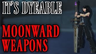 Moonward Tomestone Weapons Dyes FFXIV Patch 60 [upl. by Kramal]