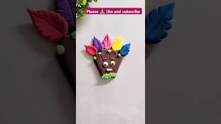 Easy clay artshorts short diy subscribe viralshorts trending shortfeed [upl. by Atiekahs]