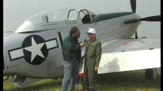 Jim Shuttleworth  P51 Mustang Scat VII  FlyIn CruiseIn [upl. by Oniskey]