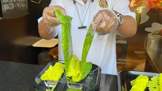 Famous Gujarati Traditional Snacks Panki To Serve With Banana Leaf  Indian Street Food [upl. by Salema789]