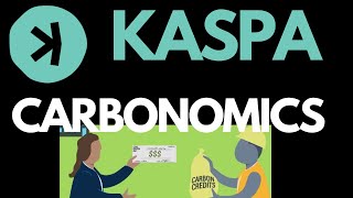 KASPA Carbonomics kaspa krc20 kaspacoin [upl. by Karilla]