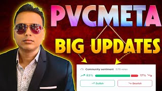 PVCMETA NEW UPDATESPrice Pump ⛽ seed funding or Token Farmingcryptonews [upl. by Meghan]