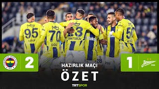 Hazırlık Maçı  FenerbahçeZenit Özet [upl. by Kory941]