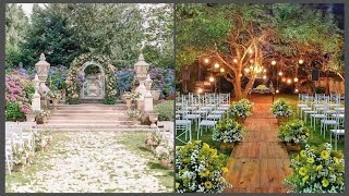 Garden Wedding Aisle Decor Unique and Beautiful Ideas [upl. by Arick585]