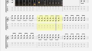 Children Of Bodom Downfall GUITAR 1 TAB [upl. by Shapiro]