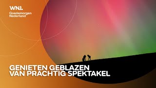 Spectaculair Noorderlicht te zien in groot deel van Nederland [upl. by Standish772]