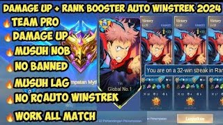 UPDATE NEW RANK BOOSTER AUTO WINSTREK MOBILE LEGNDS 🥶🔥 [upl. by Wallach42]