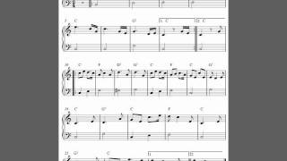 Dixie free easy piano sheet music notes [upl. by Kerby893]