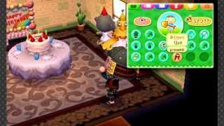 Animal Crossing New Leaf  Cherry Blossoms amp Villagers Birthday [upl. by Cirted148]