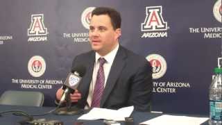 Sean Miller vs California 21013 by ArizonaAthletics [upl. by Anelram]