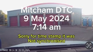 UK Driving Test Route Mitcham 9 May 2024 714am [upl. by Yevrah]