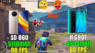 POCO X3 PRO VS REDMI NOTE 8 PRO😱 PUBG TDM TEST 🔥  WHICH ONE SHOULD I BUY  90FPS TEST PUBG MOBILE [upl. by Innis]