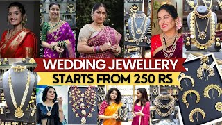 Artificial Jewellery Market  Wedding Jewellery Starts From 250 Rs  Celebrity style Jewellery [upl. by Enileda]