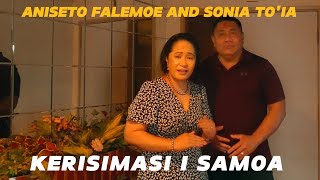 Aniseto Falemoe amp Sonia Toia  Kerisimasi l Samoa Official Music Video [upl. by Einre386]