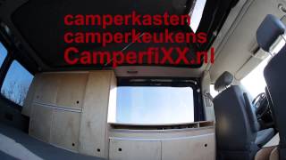 Ombouw camper VW T5 [upl. by Mehalick]