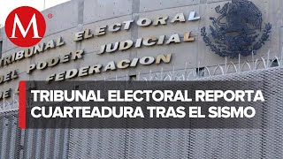 TEPJF ordena revisión de salas y congela plazos de impugnaciones por sismo [upl. by Mccarthy]