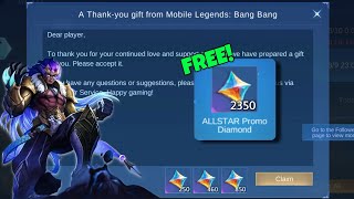 CLAIM MORE FREE ALLSTAR PROMO DIAMONDS NOW [upl. by Nalehp]