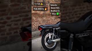 Splendor 🏍️💥 Full modified 💥 Sale 💥 Fix Price Money Need model 2012  splendor splendormodified [upl. by Dnomsed]