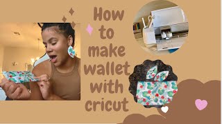 How To Make Faux Leather Purse On Cricut [upl. by Ellierim]