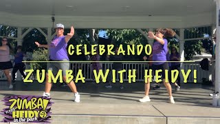 Celebrando by Nacho  Zumba with Heidy [upl. by Ymled]