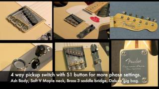 Fender Baja Classic Player Telecaster Demo [upl. by Okram]