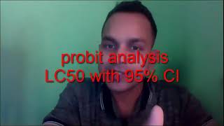 Probit analysis and LC 50 with 95 CI using SPSS [upl. by Enneite]