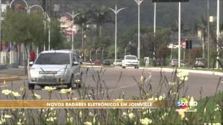 Novos radares eletrônicos em Joinville  Maikon CostaBianca DominoniOziel Montibeler [upl. by Kcinom45]