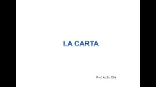 La carta [upl. by Winona]