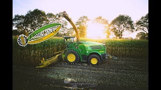 Lohnunternehmen Frieling 🌽 Maisernte 2018 🌽 John Deere 8600i 🌽 Cabview🌽 [upl. by Robbin]