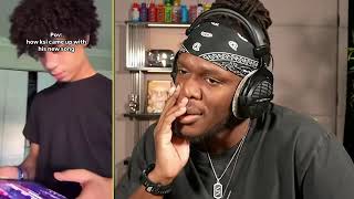 POV How KSI Came up With His New song funny tiktok shorts song ksi [upl. by Madson334]