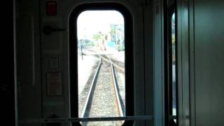 Metrolink Cab ride near Oceanside NICE HORN [upl. by Havener124]