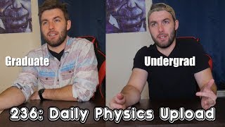 Undergraduate vs Graduate Physics Joke Video [upl. by Bernardine]