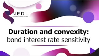 Duration and convexity explained bond interest rate sensitivity Excel [upl. by Amaryl28]