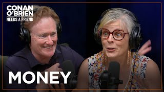 Maria Bamford amp Conan Talk About Money  Conan OBrien Needs A Friend [upl. by Jamil104]