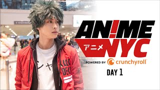 AnimeNYC 2019  BEST OF DAY 1  VLOG [upl. by Saturday715]