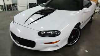 2002 Chevrolet Camaro SS 143K Miles Bright White Ready to Buy GodGivenTalent AutoMagic Mirror [upl. by Keri422]